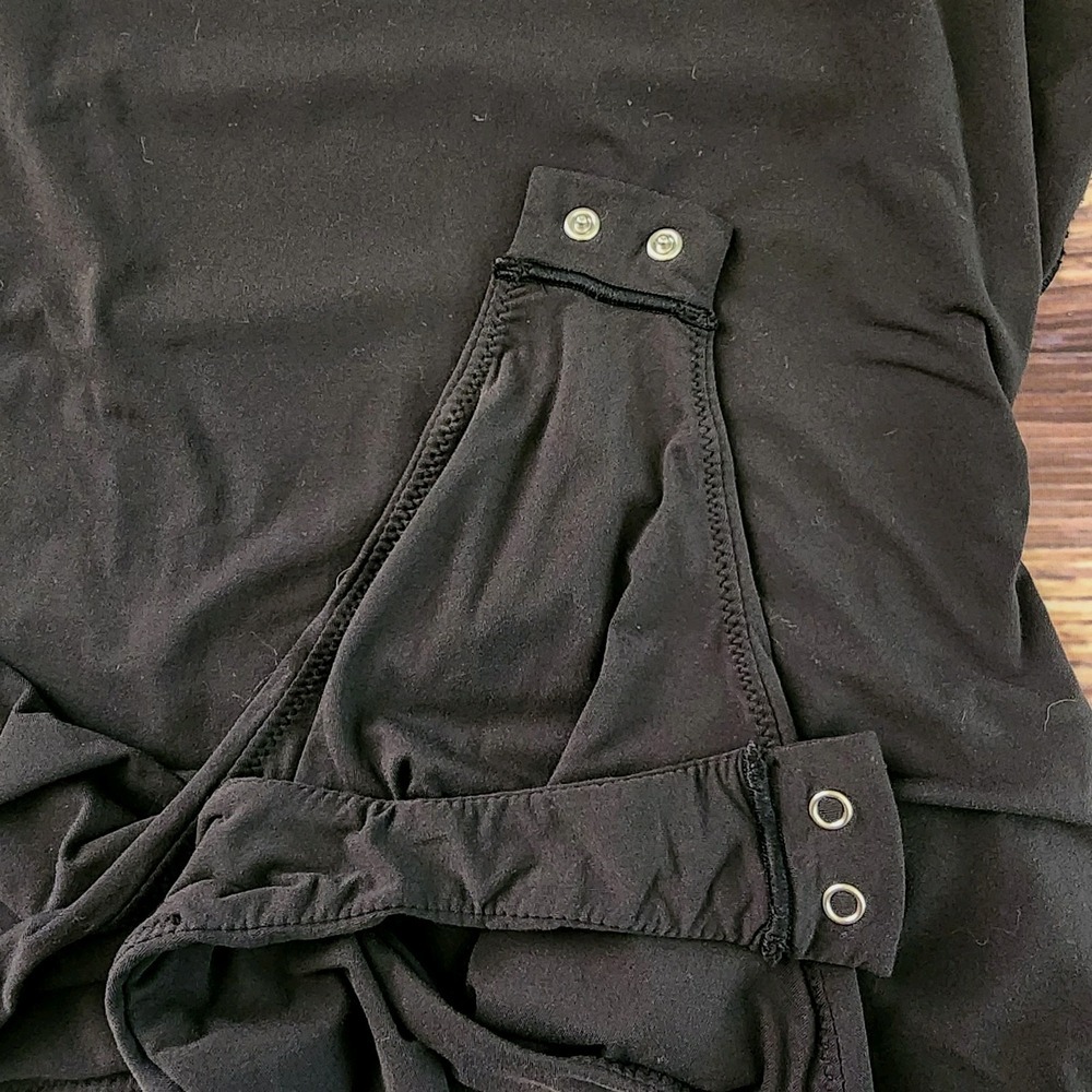 SKIMS Black Long Sleeve Bodysuit - Picture 3 of 6